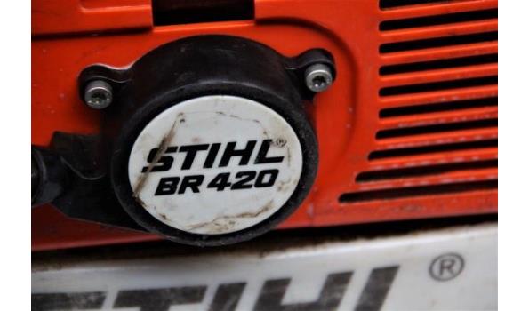 bladblazer STIHL, type BR 420 (049-200), werking niet gekend